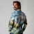 Wilderness of Rocky Mountains Long Sleeve Polo Shirt