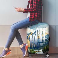 Wilderness of Rocky Mountains Luggage Cover
