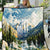 Wilderness of Rocky Mountains Quilt