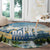 Wilderness of Rocky Mountains Round Carpet