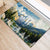 Wilderness of Rocky Mountains Rubber Doormat