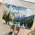 Wilderness of Rocky Mountains Rubber Doormat