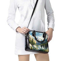 Wilderness of Rocky Mountains Shoulder Handbag