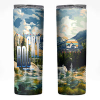 Wilderness of Rocky Mountains Skinny Tumbler