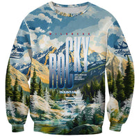 Wilderness of Rocky Mountains Sweatshirt