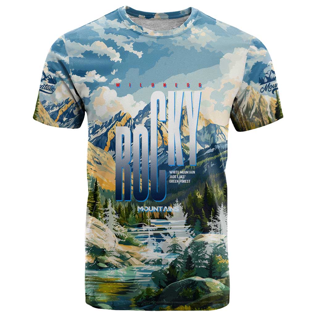 Wilderness of Rocky Mountains T Shirt