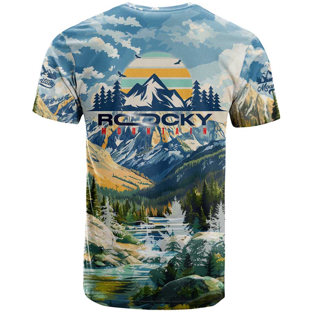 Wilderness of Rocky Mountains T Shirt