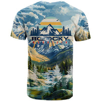 Wilderness of Rocky Mountains T Shirt