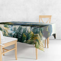 Wilderness of Rocky Mountains Tablecloth