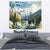 Wilderness of Rocky Mountains Tapestry
