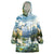 Wilderness of Rocky Mountains Wearable Blanket Hoodie