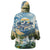 Wilderness of Rocky Mountains Wearable Blanket Hoodie