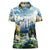 Wilderness of Rocky Mountains Women Polo Shirt