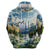 Wilderness of Rocky Mountains Zip Hoodie