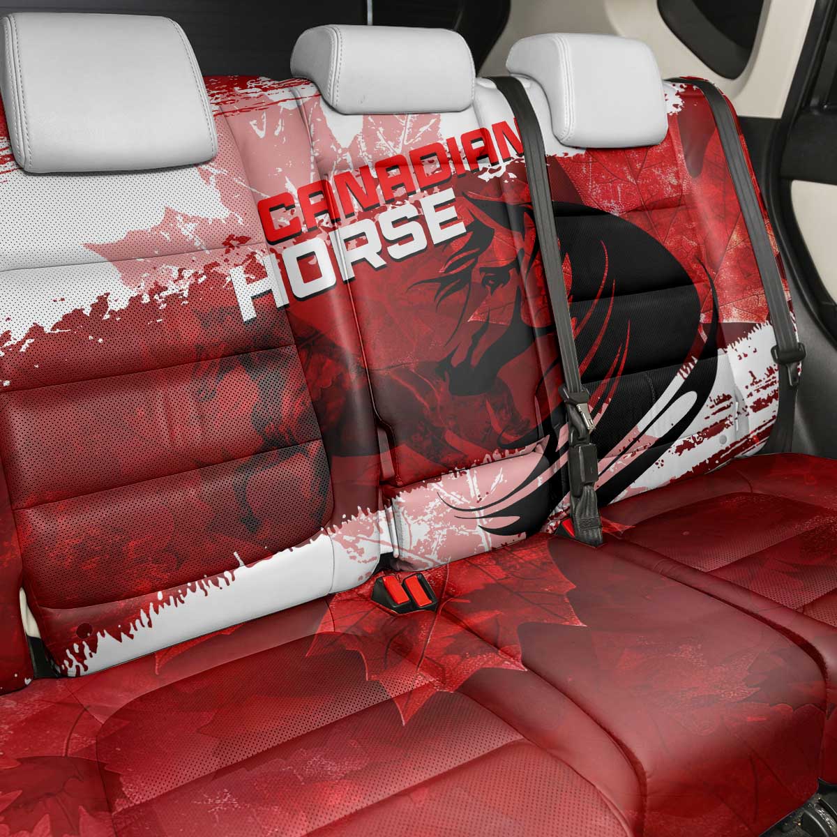 Canadian Horse Back Car Seat Cover Canada Maple Leaf