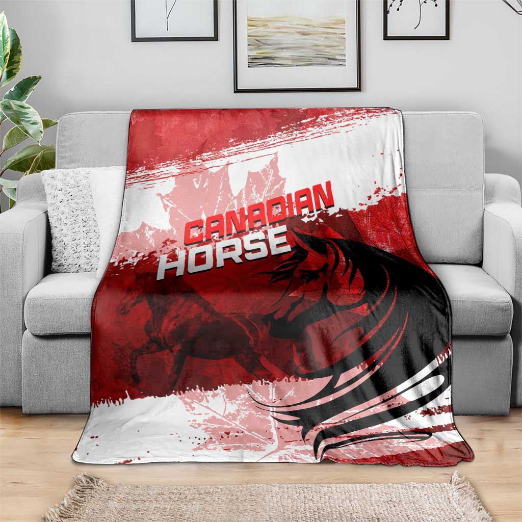Canadian Horse Blanket Canada Maple Leaf