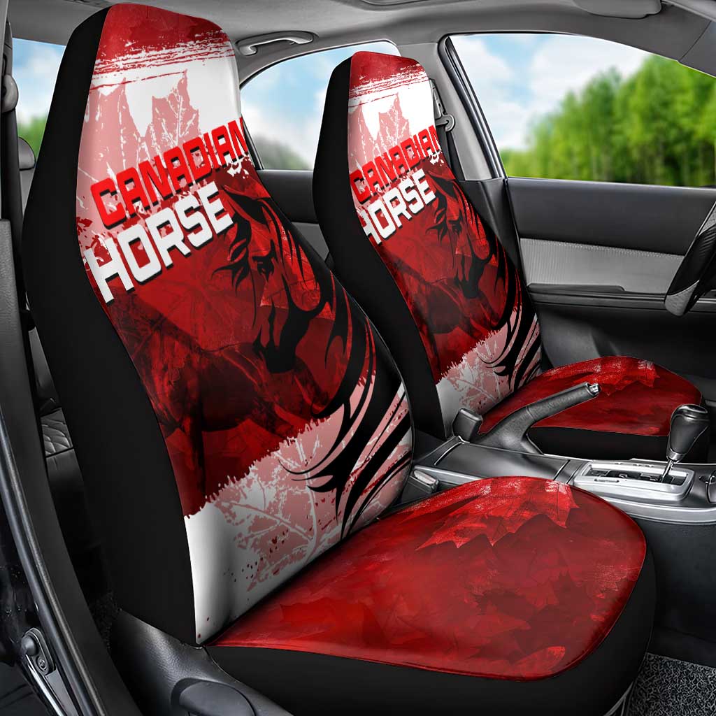 Canadian Horse Car Seat Cover Canada Maple Leaf
