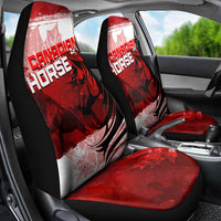 Canadian Horse Car Seat Cover Canada Maple Leaf