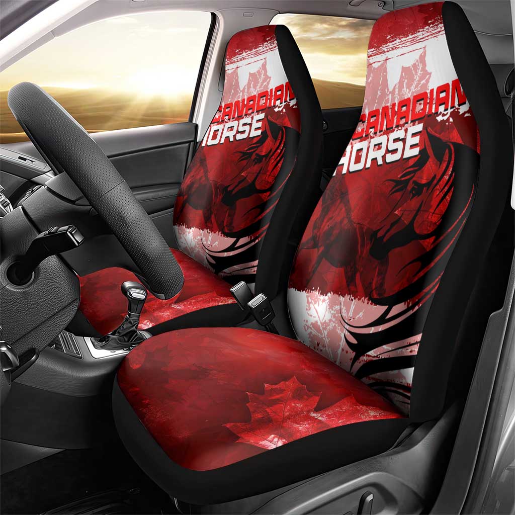 Canadian Horse Car Seat Cover Canada Maple Leaf