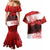 Personalized Canadian Horse Couples Matching Mermaid Dress and Hawaiian Shirt Canada Maple Leaf
