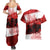 Personalized Canadian Horse Couples Matching Summer Maxi Dress and Hawaiian Shirt Canada Maple Leaf