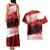 Personalized Canadian Horse Couples Matching Tank Maxi Dress and Hawaiian Shirt Canada Maple Leaf