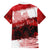 Personalized Canadian Horse Family Matching Puletasi and Hawaiian Shirt Canada Maple Leaf