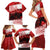 Personalized Canadian Horse Family Matching Short Sleeve Bodycon Dress and Hawaiian Shirt Canada Maple Leaf