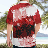 Personalized Canadian Horse Hawaiian Shirt Canada Maple Leaf
