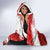 Canadian Horse Hooded Blanket Canada Maple Leaf