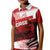Personalized Canadian Horse Kid Polo Shirt Canada Maple Leaf