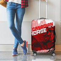 Canadian Horse Luggage Cover Canada Maple Leaf