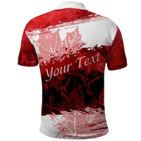 Personalized Canadian Horse Polo Shirt Canada Maple Leaf