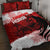 Canadian Horse Quilt Bed Set Canada Maple Leaf