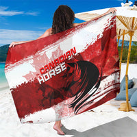 Canadian Horse Sarong Canada Maple Leaf