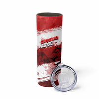 Canadian Horse Skinny Tumbler Canada Maple Leaf