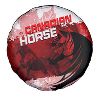 Canadian Horse Spare Tire Cover Canada Maple Leaf