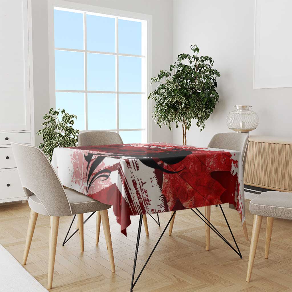 Canadian Horse Tablecloth Canada Maple Leaf