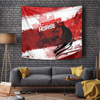 Canadian Horse Tapestry Canada Maple Leaf