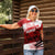 Personalized Canadian Horse Women Polo Shirt Canada Maple Leaf