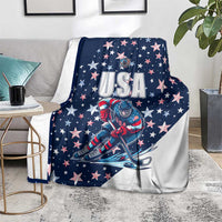 USA Hockey Blanket Summer Paris 2024