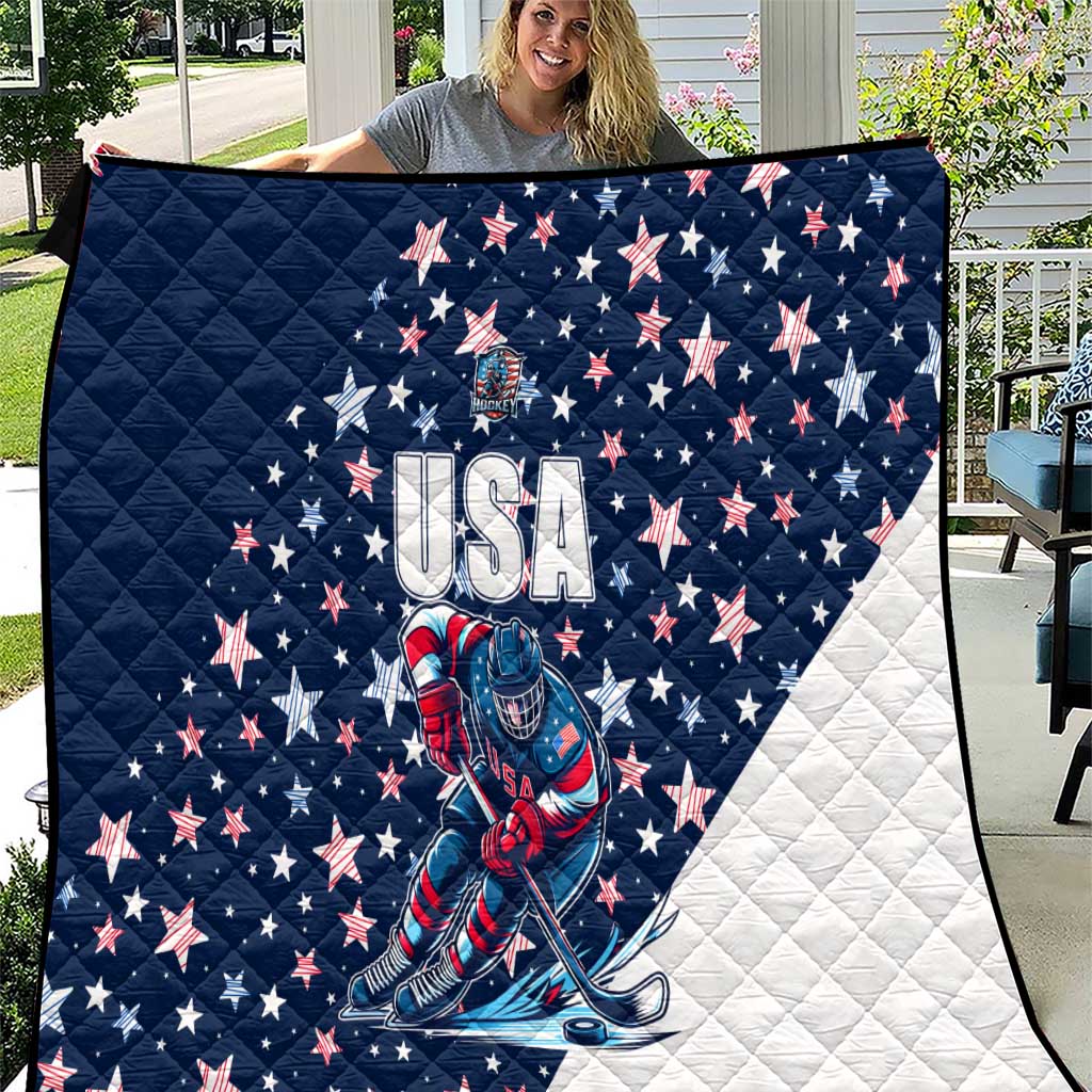 USA Hockey Quilt Summer Paris 2024 - Wonder Print Shop