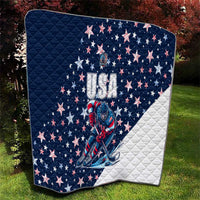 USA Hockey Quilt Summer Paris 2024 - Wonder Print Shop