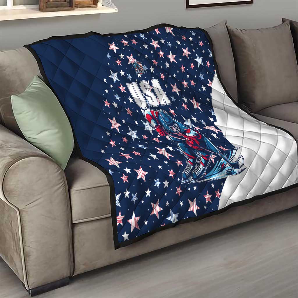 USA Hockey Quilt Summer Paris 2024 - Wonder Print Shop
