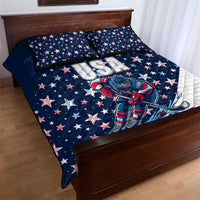 USA Hockey Quilt Bed Set Summer Paris 2024 - Wonder Print Shop