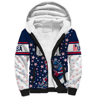 USA Hockey Sherpa Hoodie Summer Paris 2024 - Wonder Print Shop
