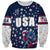 USA Hockey Sweatshirt Summer Paris 2024 - Wonder Print Shop