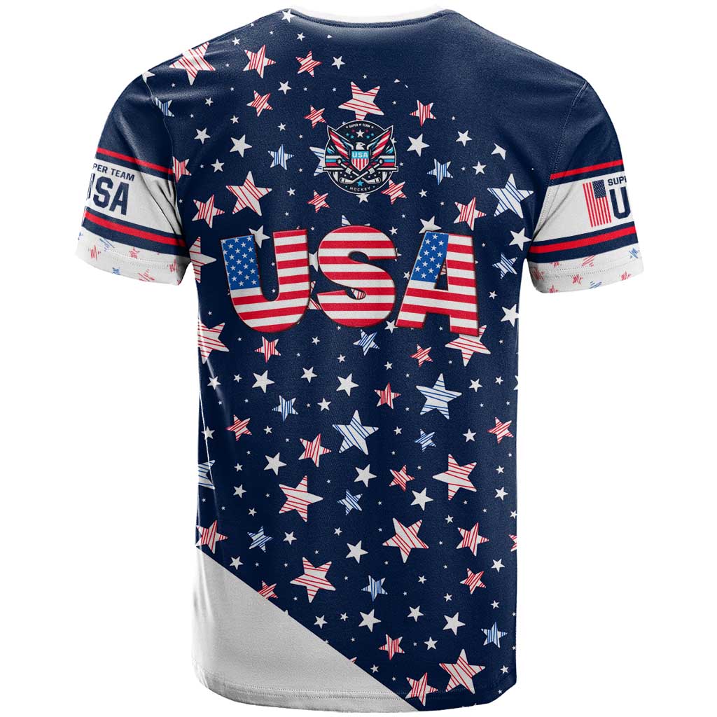 USA Hockey T Shirt Summer Paris 2024 - Wonder Print Shop