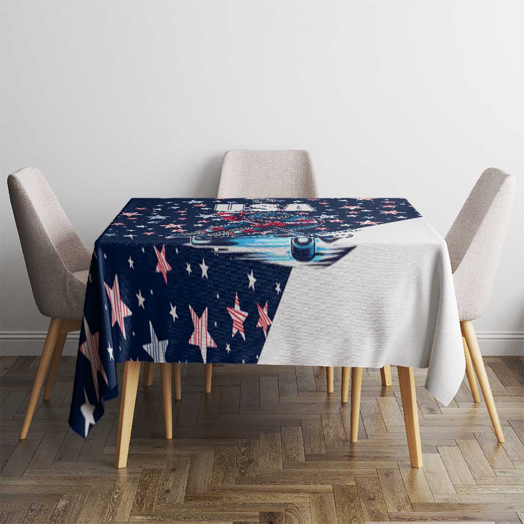 USA Hockey Tablecloth Summer Paris 2024 - Wonder Print Shop