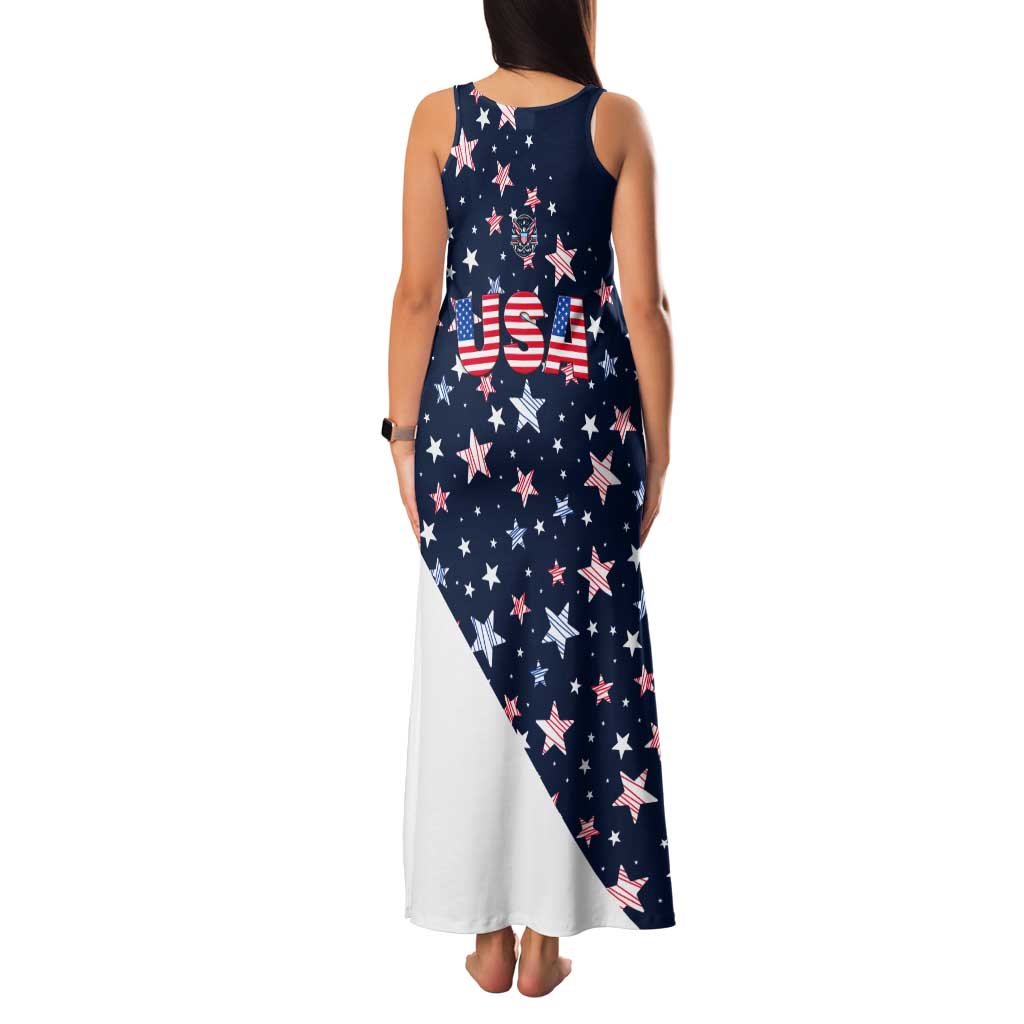 USA Hockey Tank Maxi Dress Summer Paris 2024 - Wonder Print Shop